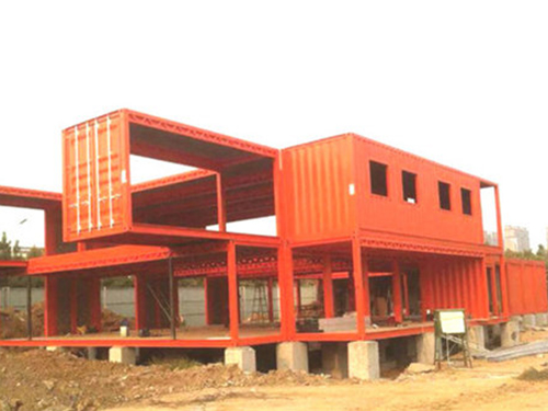 制作中的酒店住人集裝箱